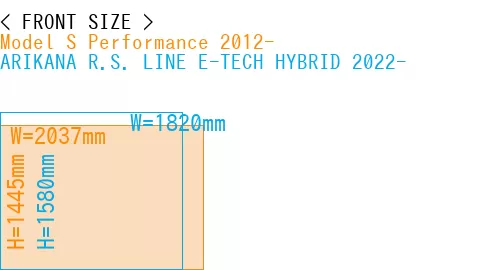 #Model S Performance 2012- + ARIKANA R.S. LINE E-TECH HYBRID 2022-